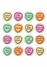Cute Anniversary Card - Love Hearts created by All Shades