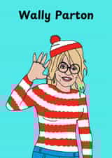 Where's Dolly? Dolly Parton meets Where's Wally created by Katie Merrien
