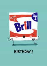 Cute Birthday Card - Brillo Pads Packaging created by Nicola Watson