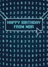 Funny Birthday Card - Severance - From MDR created by Emily Parry