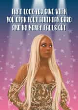 Funny Birthday Card - Shocked Beyonce - Grammy Awards created by Atwood & Atwood