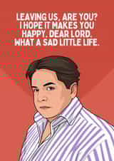 Funny Leaving Card - Peter Marsh Meme - Leaving Us Are You? created by Sundiva Designs