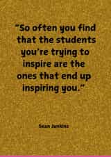 Inspiring card - to students from teacher - Graduation created by Fee Fee