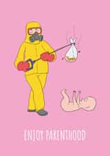 Enjoy Parenthood - Funny New Born Card created by stu.dio.art