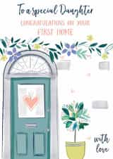 Classic New Home Card - For Daughter - First Home created by Katie Phythian Design