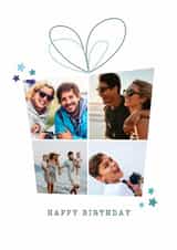 Personalised Birthday Photo Card created by @hollielonglanddesigns - Classic Birthday Card - Present Photo Card