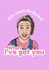 Cute Mother's Day Card - Ms Rachel created by Sarah Potter