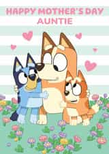 Cute Bluey Mother's Day Card for Auntie created by Danilo