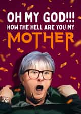 Funny Mother's Day Card - Linda - The Traitors created by Mrs Best Paper Co.