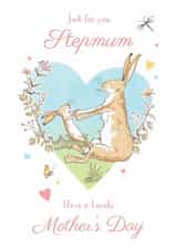 Cute Guess How Much I Love You Mother’s Day Card for Stepmum created by Danilo