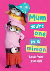 Funny Minions Mother’s Day Card for Mum – From the Kids created by Danilo