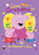 Peppa Pig Mother’s Day Card for Grandma – Cute & Colourful created by Danilo
