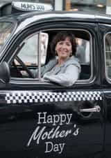 Funny Mother's Day Card - Mum's Taxi created by Diana Wolters