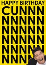 Rude Birthday card for a real friends created by AG77 Design