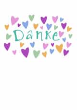 A German thank you created by The Happy Potato