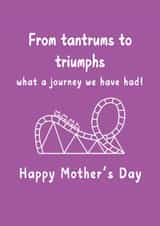 Heartfelt Mother’s Day Card – A Tribute to the Journey of Motherhood created by Sofa2Summit
