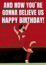 Fun Birthday Card - Mo Salah - Liverpool created by DanAllen20