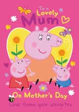 Cute Peppa Pig Mother's Day Card from Daughter created by Danilo
