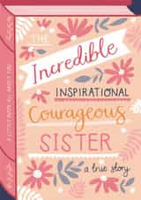 Cute Birthday/Congratulations Card - For Sister - Book created by Two For Joy Illustration
