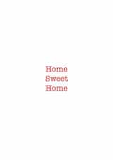 Cute New Home card - Home Sweet Home created by DBD Designs