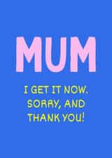 Funny Mother’s Day Card – Humorous & Witty Mum Card for Mum or Stepmum created by Tickled Prints