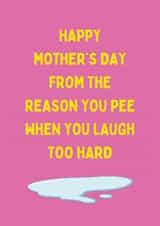 Funny Mother’s Day Card – Humorous & Relatable Mum Card for Mum or Stepmum. created by Tickled Prints