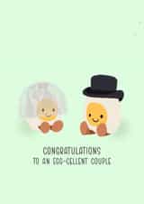 Cute Engagement/Wedding Card - Jellycats - Pun created by Lots of Love, Hannah 