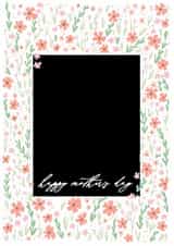 Personalised Mothers Day Photo Card created by Hudson meet Rose - Cute mother's day card for mum.