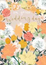 Pretty Wedding Card - Spring Blooms created by Louise Tiler