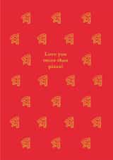 Cute and funny anniversary card for your boyfriend or girlfriend | Valentine's created by Ricicle Cards