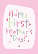 First Mother’s Day Card – A Cherished Keepsake for New Mums created by Personalised Memento Company,Limited