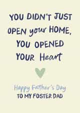 Heartfelt Father's Day Card - Like A Dad - Foster Dad created by Sweetlove Press