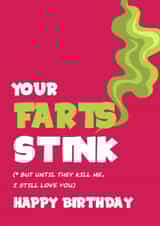 funny birthday card created by cayleigh Moore