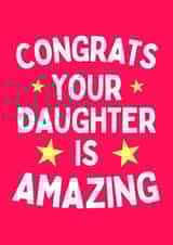 Funny Father's Day Card - From Daughter - Amazing created by Sundiva Designs