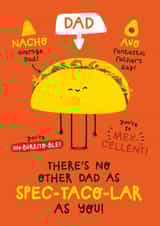 Cute Fathers Day Card - Taco created by Twisted Haggis