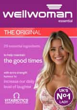 Funny Birthday Card - Wellwoman Supplements created by Shower Thoughts