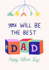 Cute Father's Day Card - Dad To Be created by Carla Ellis