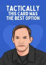 Funny Father's Day Card - Thomas Tuchel - Tactically created by Sundiva Designs