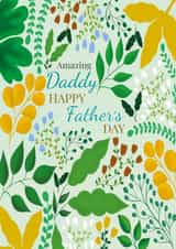 Amazing Daddy Happy Fathers Day Card - First Time Dad - Daddy Card - Papa - Dad created by Rainee Collections