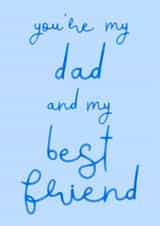 Classic Father's Day Card - Best Friend created by OhJaye