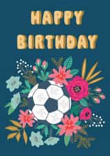 Fabulous birthday card for someone who loves football created by Mindikr