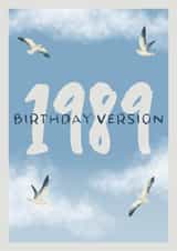 Taylor Swift Birthday Card - 1989 - Birthday Version created by Blush Boulevard