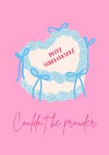 Cute Sobriety Anniversary Card - Couldn't Be Prouder - Soberversary created by Sober Girl Society