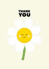 Cute Thank You Card - Daisy created by Pearl Ivy