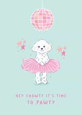 Cute birthday doggy card created by Jolly Joven