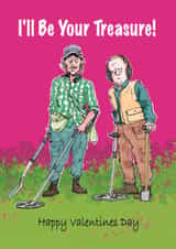 Humourous valentines card for partner or the love of your life created by Mouse that Roared