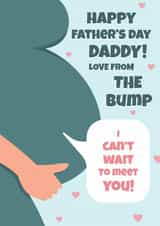 Cute Father's Day Card - From The Bump created by Digital Waves