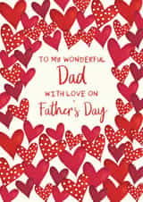 Classic Father's Day Card - Wonderful Dad created by The Boy and the Bear