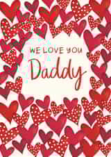 Classic Father's Day Card - We Love You created by The Boy and the Bear