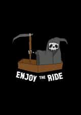 Quirky greeting card for all occasions created by Martian Art